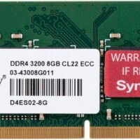 Synology 8GB DDR4 UDIMM ECC Memory Module