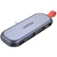 Unitek uHUB Q4 Lite 4-in-1 USB-C Hub for iPad Pro and Air with HDMI and 100W Power Delivery