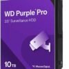 WD Purple Pro 10TB SATA HDD – 512MB Cache – All-Day Reliability for Pro Surveillance - Oryx Computers Qatar