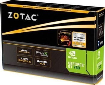 ZOTAC GeForce GT 730 4GB DDR3 Graphics Card | ZT-71115-20L | Available in Doha, Qatar