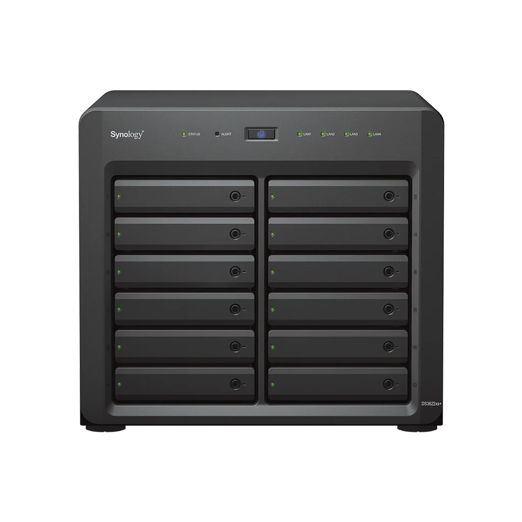 Synology DiskStation DS3622xs+ | 12-Bay NAS | Expandable to 36 Bays | Enterprise Storage Solution