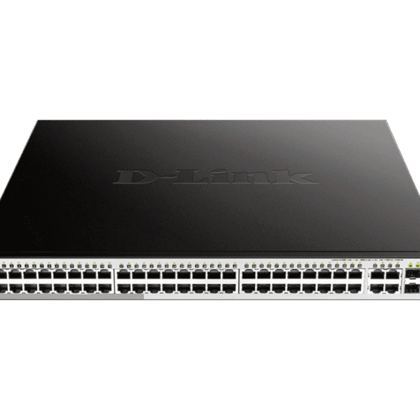 D-Link 48-Port Gigabit Smart Managed PoE Switch with 4 SFP – Network Powerhouse - Oryx Computers Qatar