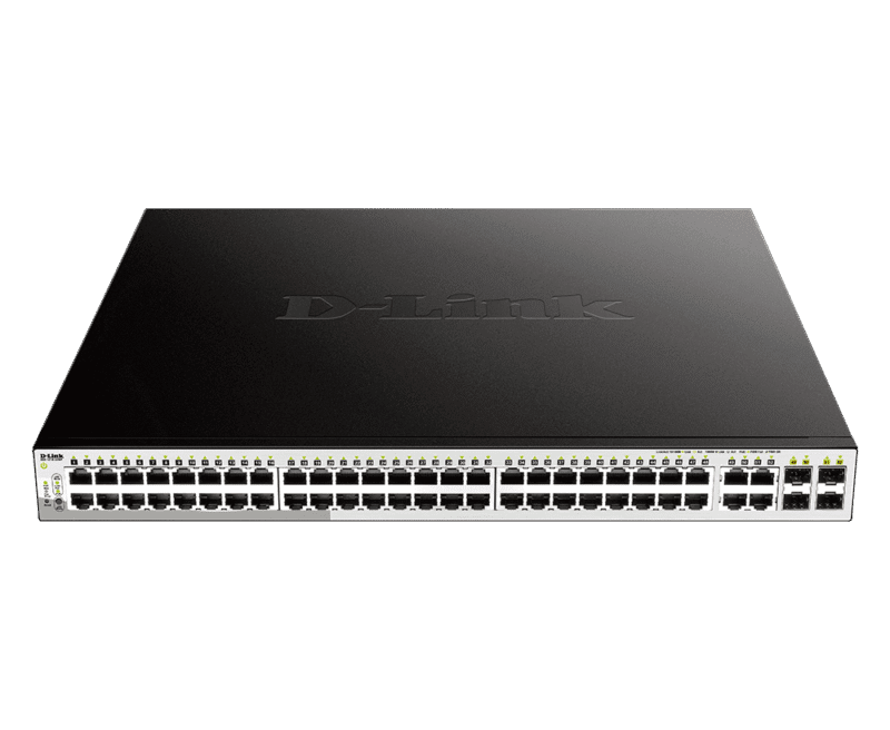 D-Link 48-Port Gigabit Smart Managed PoE Switch with 4 SFP – Network Powerhouse - Oryx Computers Qatar