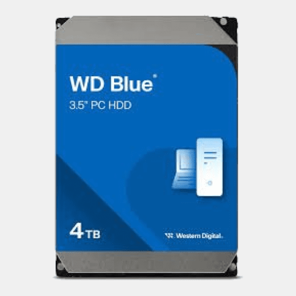 WD Blue 4TB PC Internal Hard Drive – 256MB Cache, SATA 6 Gb/s – for Desktop Computers - Oryx Computers Qatar