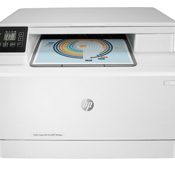 HP LaserJet Pro MFP M182n Wireless All-in-One Monochrome Printer - Oryx Computers Qatar
