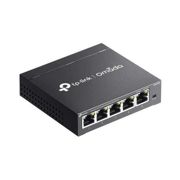 TP-Link Omada ES205GP 5-Port Gigabit Easy Managed PoE+ Switch