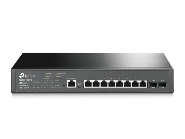 TP-Link JetStream TL-SG2210P 8-Port Gigabit Smart Switch w/8 PoE+