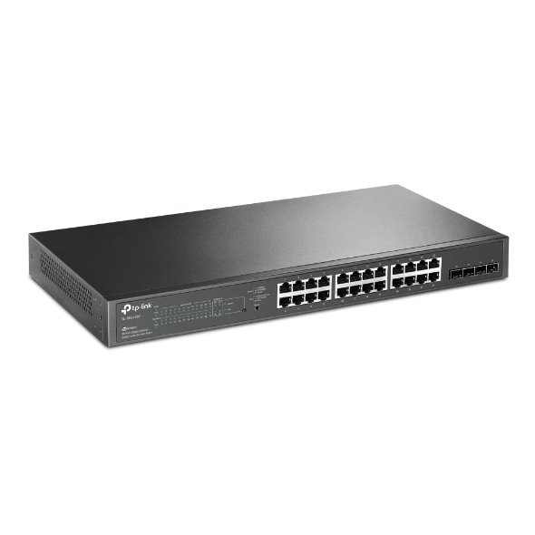 TP-Link JetStream TL-SG2428P 28-Port Gigabit Smart Switch w/24 PoE+