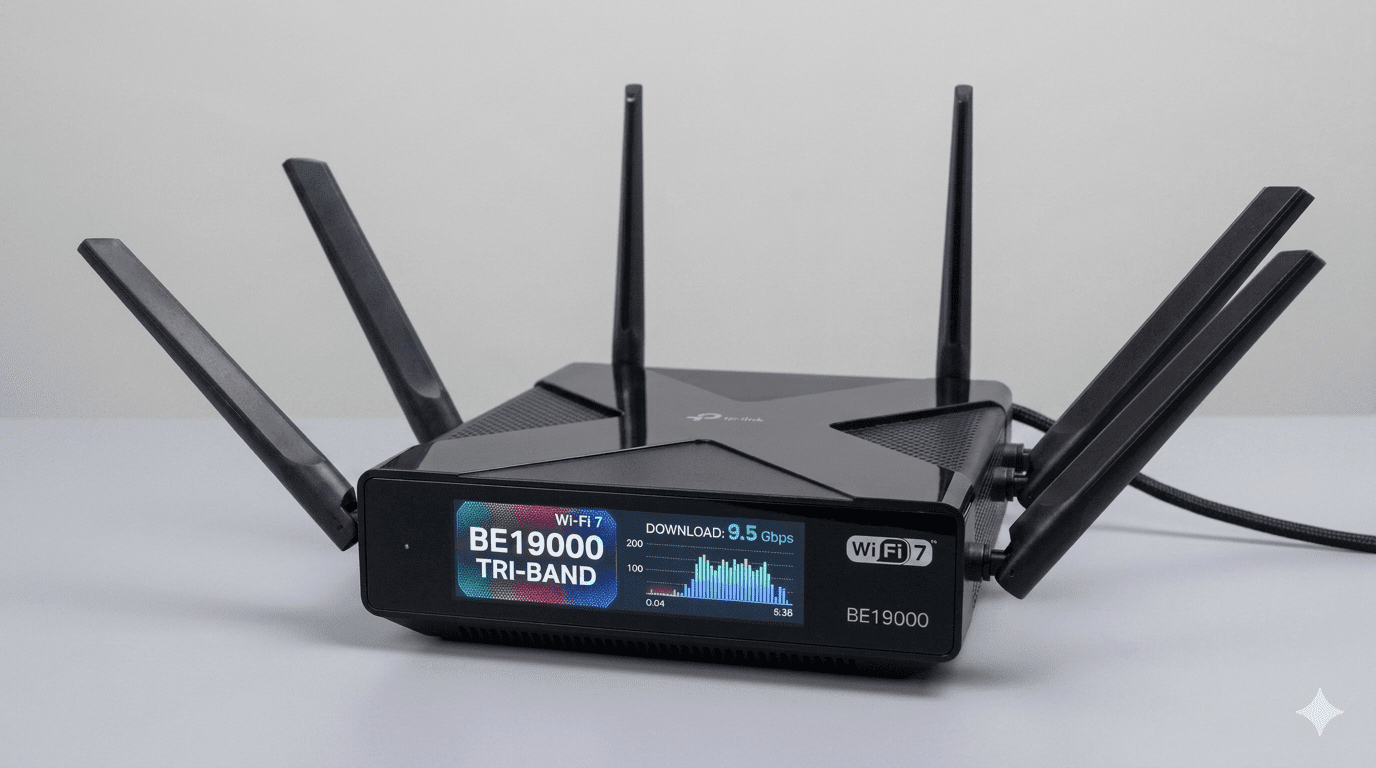 TP-Link Archer BE800 Tri-Band BE19000 Wi-Fi 7 Router