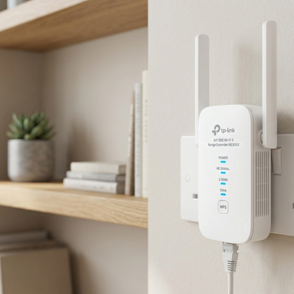 TP-Link RE505X AX1500 Wi-Fi 6 Range Extender
