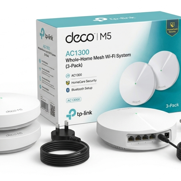 TP-Link Deco M5 Mesh Wi-Fi System (3-Pack)