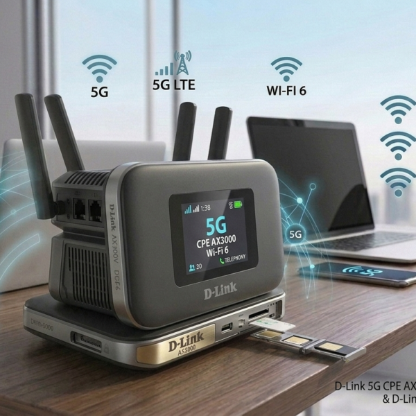 D-Link DWR-2000M 5G CPE AX3000 Wi-Fi 6 Router
