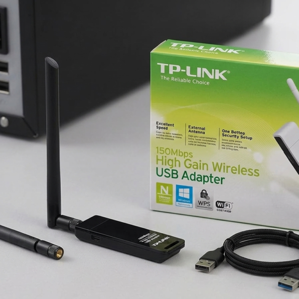 TP-Link TL-WN722N 150Mbps High Gain USB Adapter