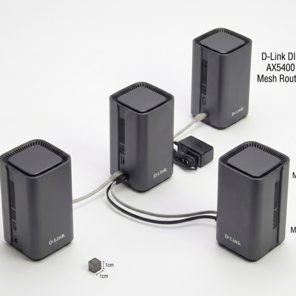 D-Link DIR-XE5480 AX5400 Wi-Fi 6E Mesh Router (3-Pack