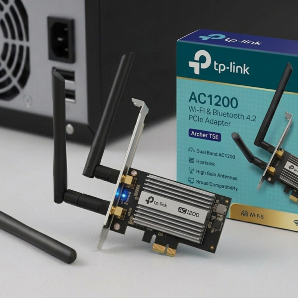 TP-Link Archer T5E AC1200 WiFi+BT 4.2 PCIe Adapter