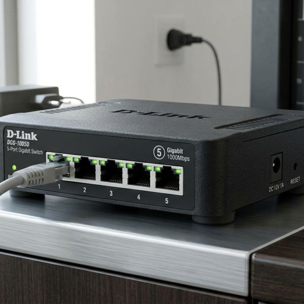 D-Link DGS-1005D/E 5-Port Gigabit Switch