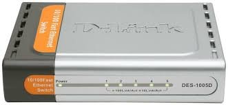 D-Link DES-1005D 5-Port 10/100 Unmanaged Switch