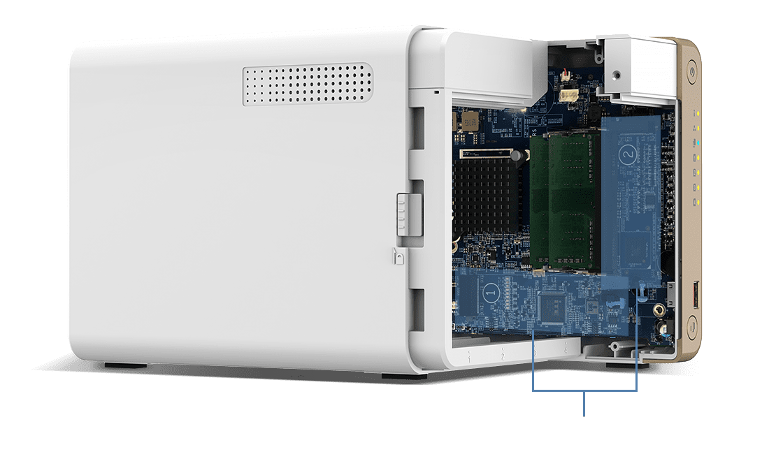 QNAP TS-462-4G 4-Bay Desktop NAS - Image 2