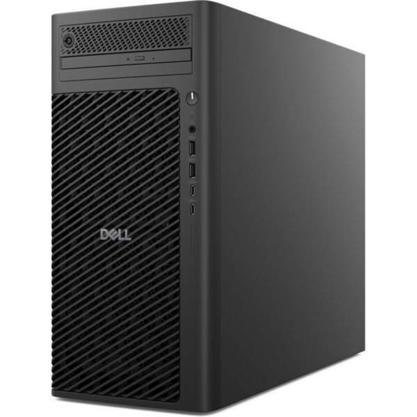 Dell Pro Max Tower T2 Qatar workstation side view ports